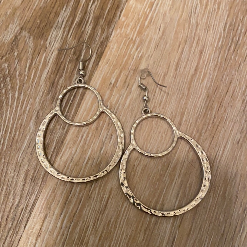 Drop earrings - sterling silver